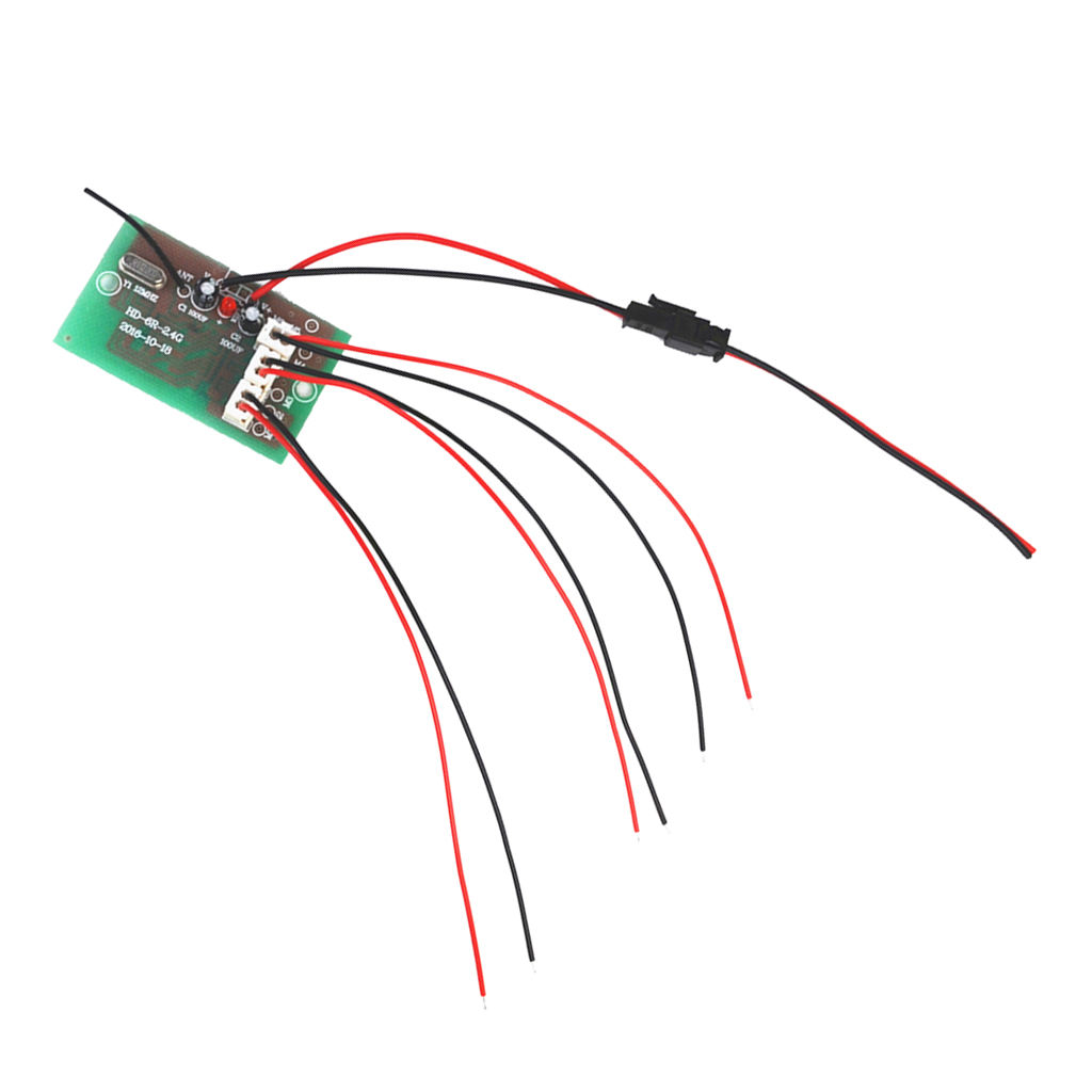 6CH Remote Control Receiver Board 3.6-6v for Hobby RC Quadcopters Multirotors