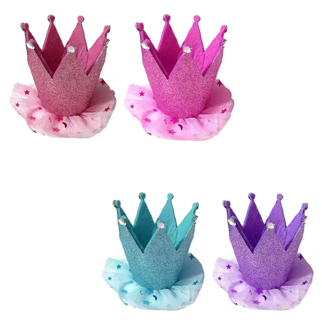 12.5x7.5cm Party Hat Photography Props Kids Gifts Birthday Hat Party Costume Headband for Party Masquerades Supplies