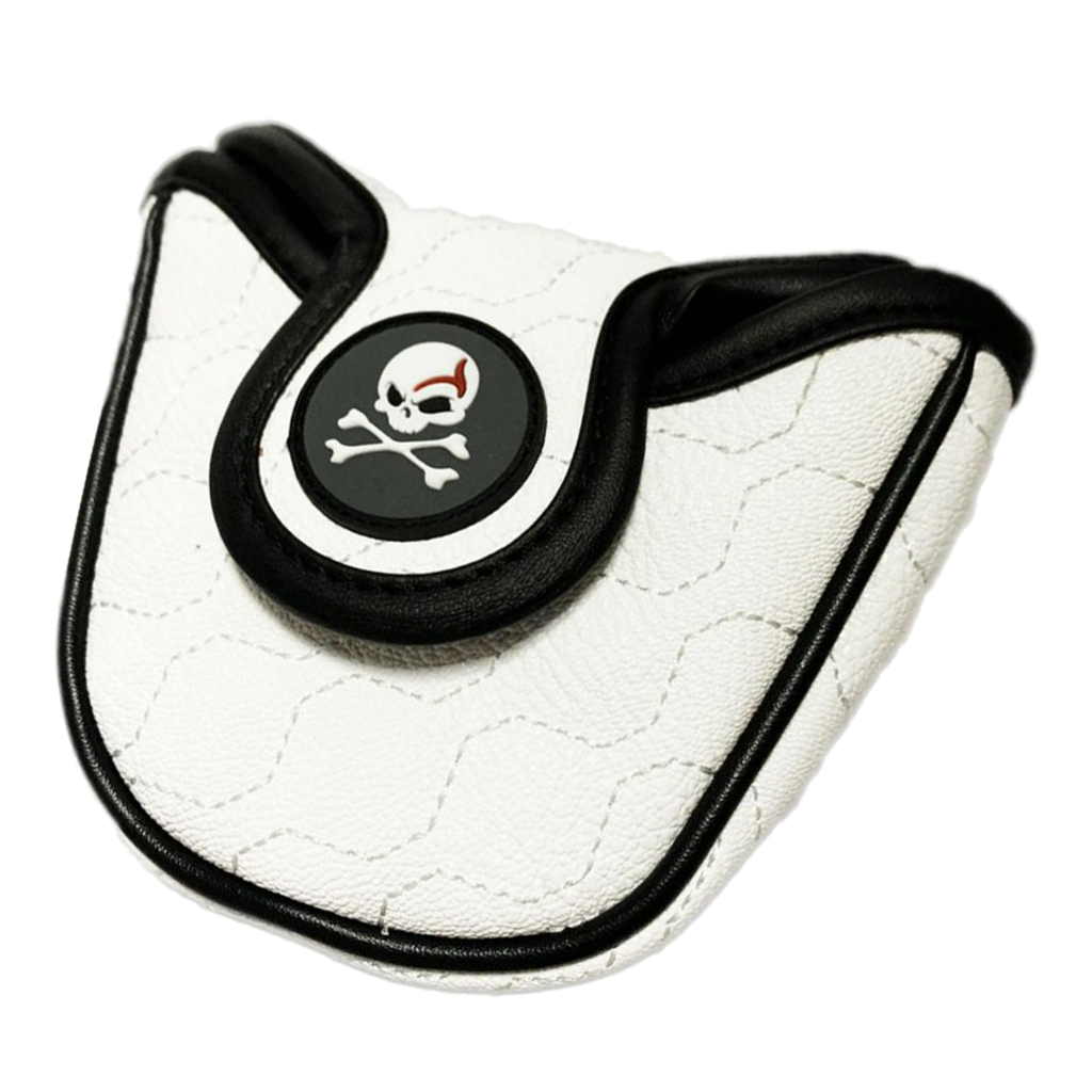 Golf Putters Headcover Skull Club Mallet Putter Head Cover Protector Replacement