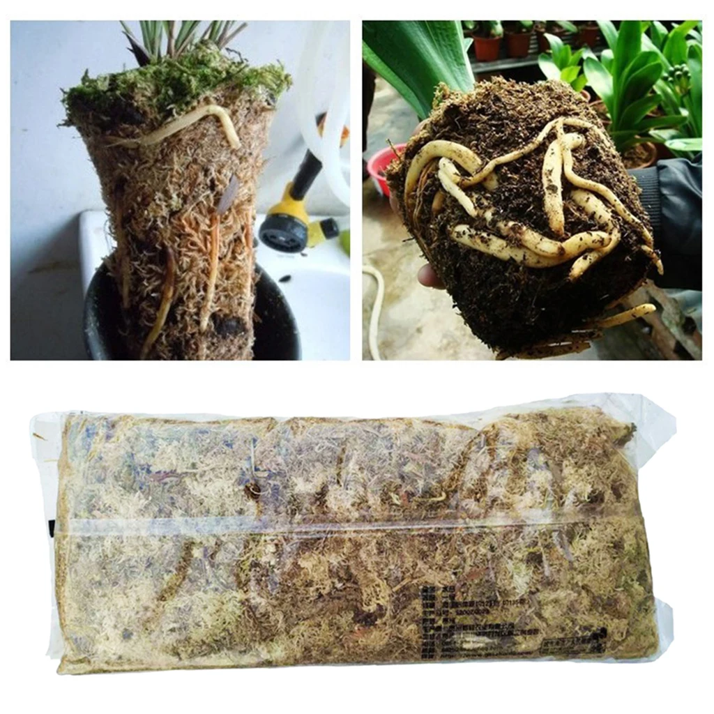 12L Natural Dry Sphagnum Moss Orchids Garden Plant Care Soil Accessories