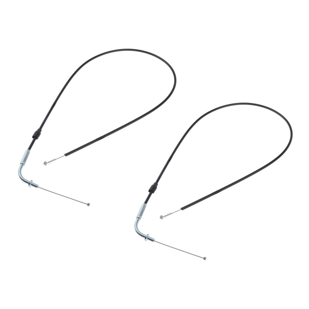 2pcs Motorcycle Throttle Cable Line Assembly for Harley  XL1200 XL883 1200 883, 110cm 43.3