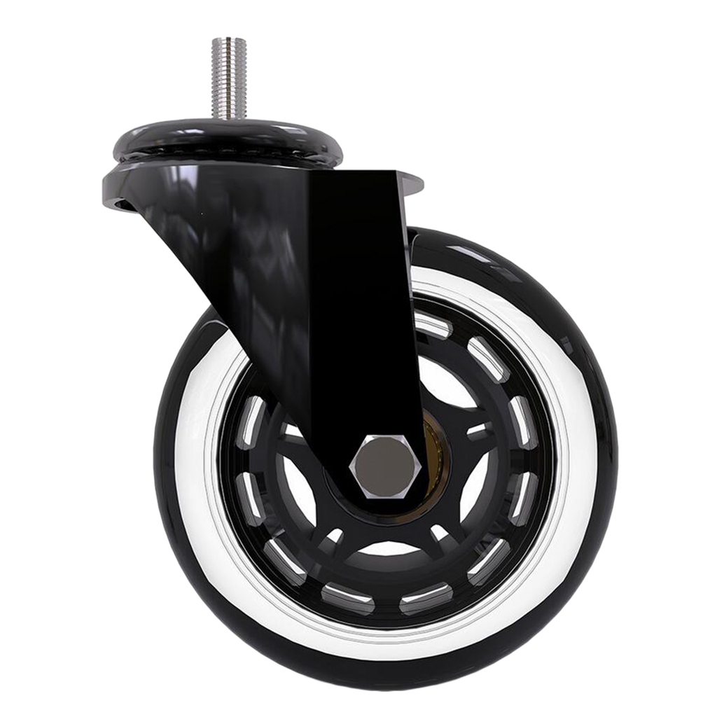 threaded office chair wheels