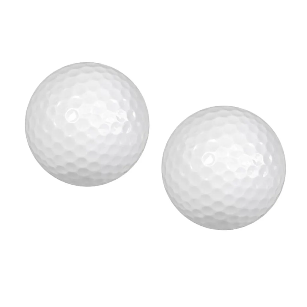 2 Pcs Floating Golf Balls Indoor Outdoor Practice Golf Training Aid