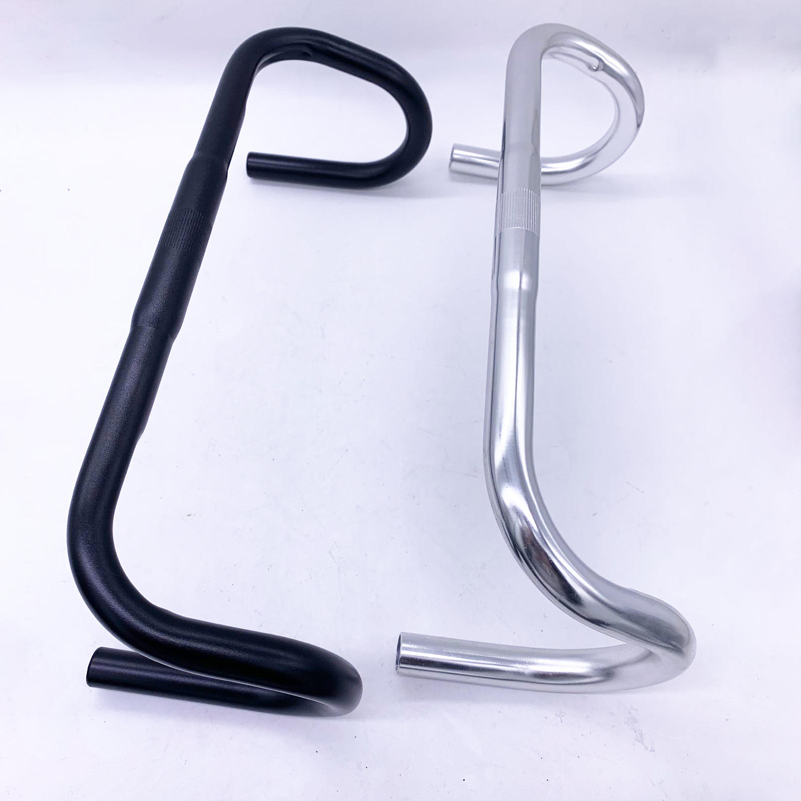 Fixed Gear DIY Racing Handlebar Cycling Accessories 420mm Racing Drop Bars Aluminum Alloy Bicycle Handlebars for Touring