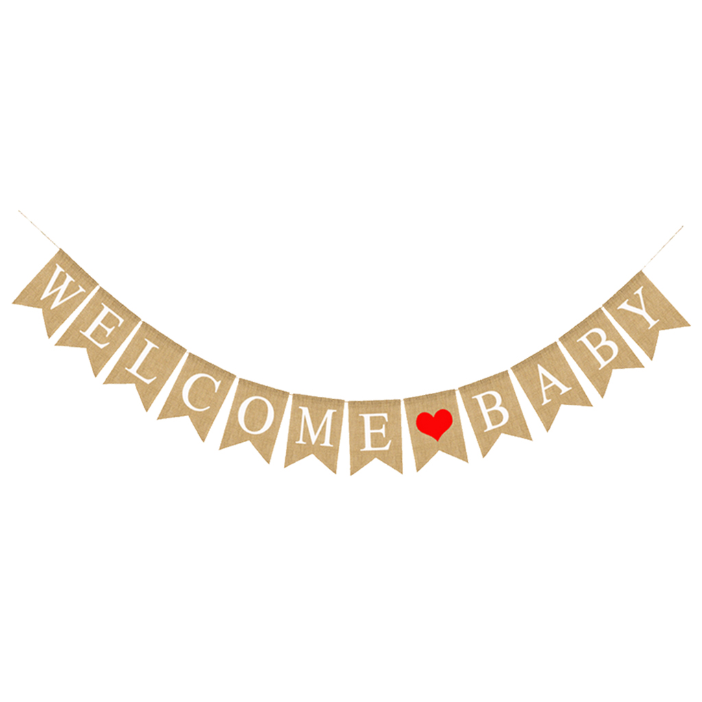 Welcome Back Bunting Banner Pennant Hanging Garland Photo Prop
