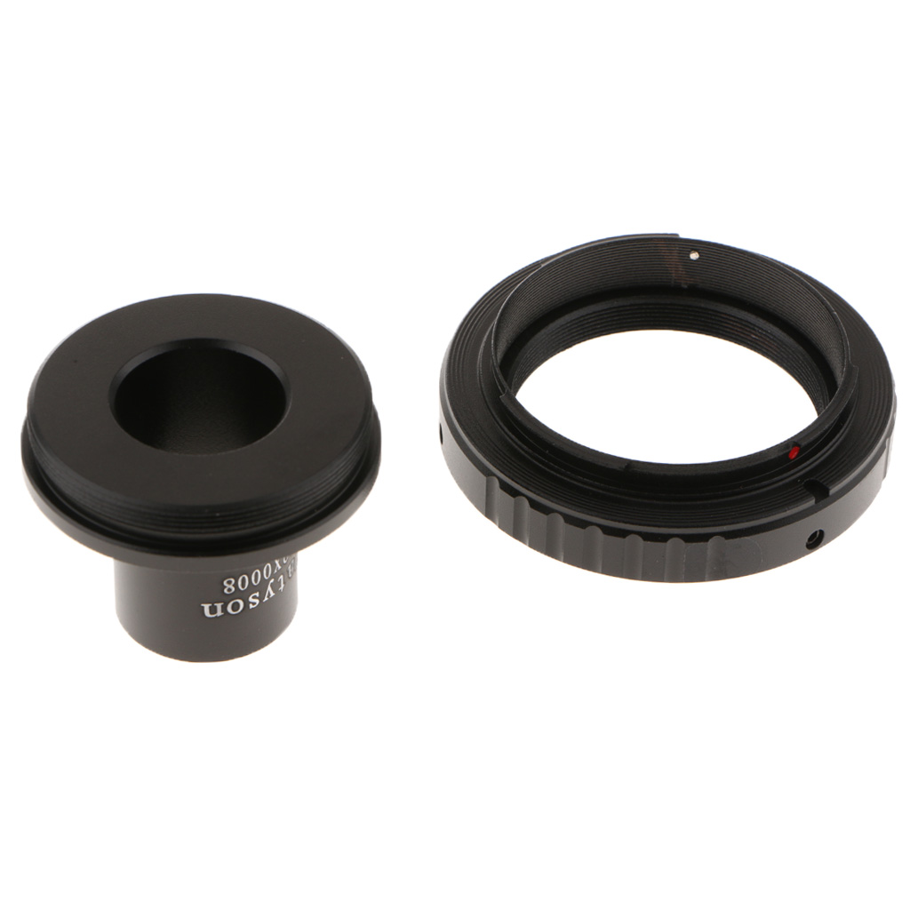T2 Ring for Sony NEX E Camera Lens + 0.91''/23.2mm Telescope Microscope Mount Adapter (Black)
