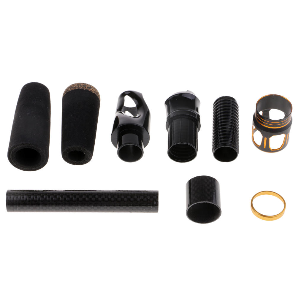 Fishing Rod Handle Kit EVA Foam Split Grip Parts, /Casting - Casting Reel Seat
