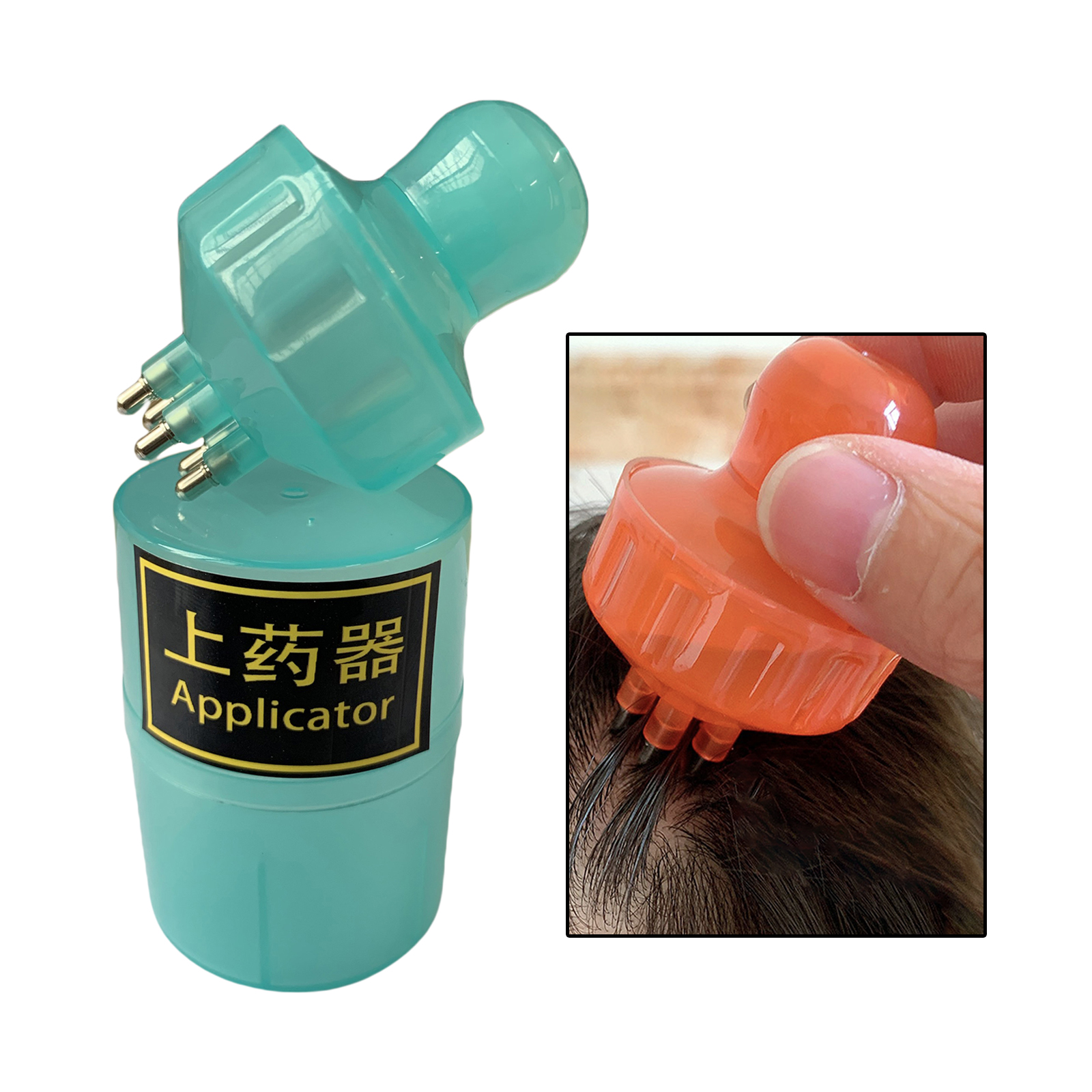 Portable Salon Hair Growth Scalp Applicator Essential Hair Treatment Device