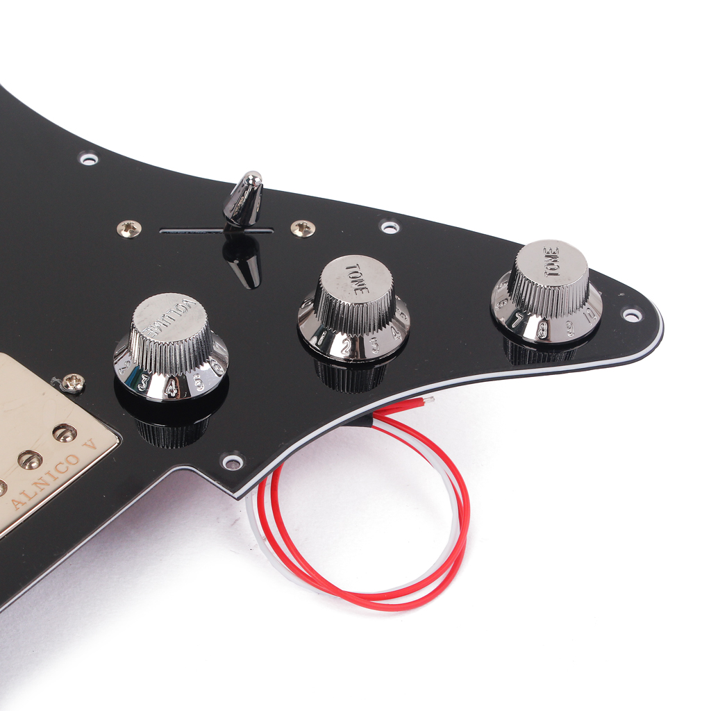 Pre-wired Pickguard SSH Alnico 5 Humbuckers for ST SG Electric Guitars