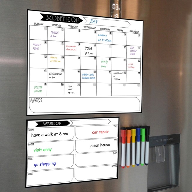 Calendrier effaçable Format : (70 x 50 cm), PLANNING LE RÉUNIONNAIS