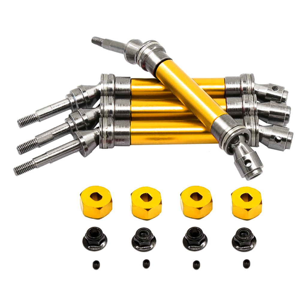 Metal RC Car Universal Drive Shaft for 1/10 Scale RC Crawler Truck Car Parts