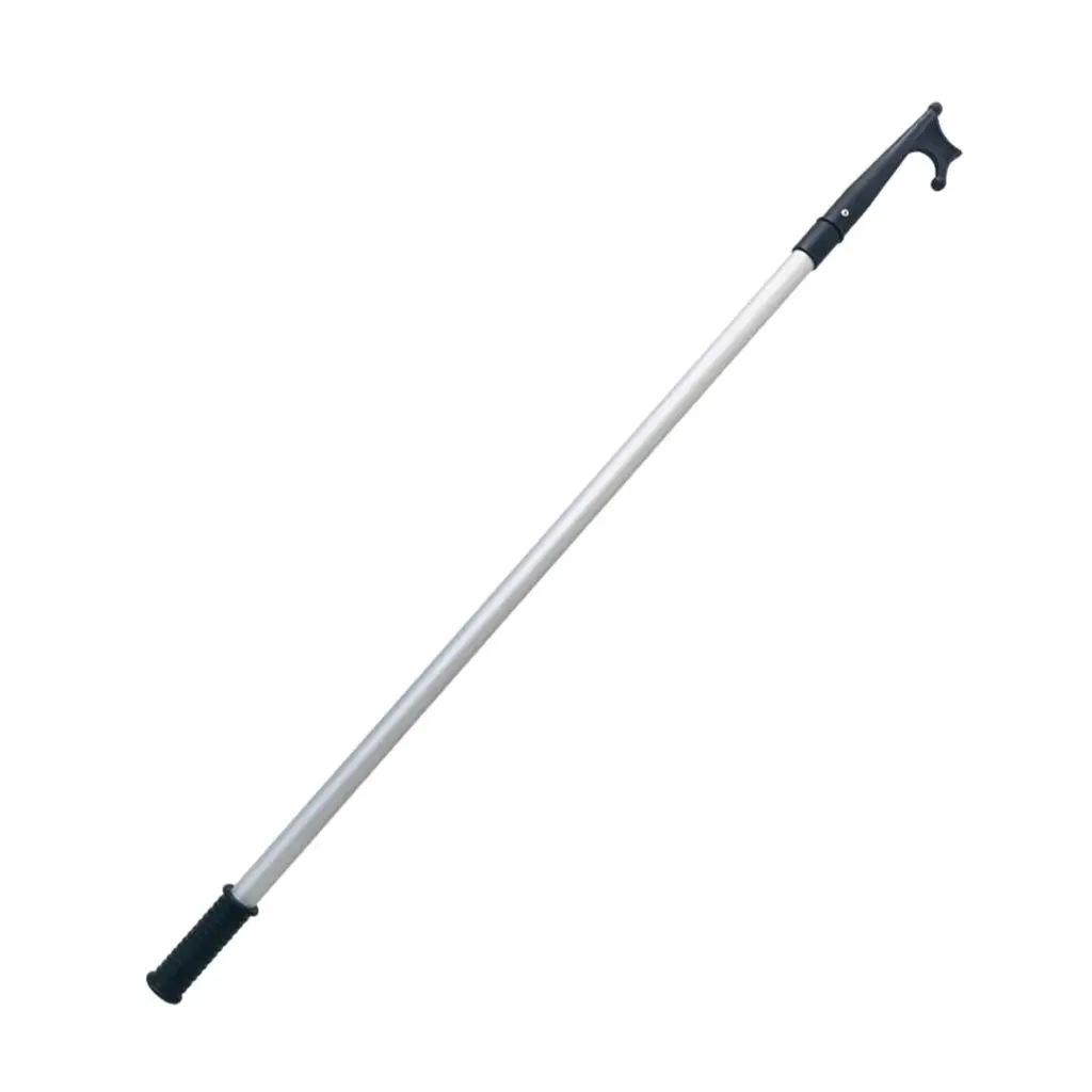 Aluminum Telescoping Scratch-Resistant Boat Hook with -Durable Nylon Tip - 4-Feet to 7-Feet 124cm to 218cm