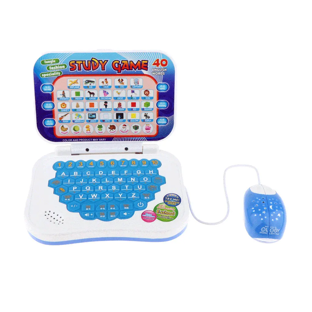 Explorer Laptop, Learning Laptop, Learning Computer, Baby Tablet with Mouse, Educational Toys