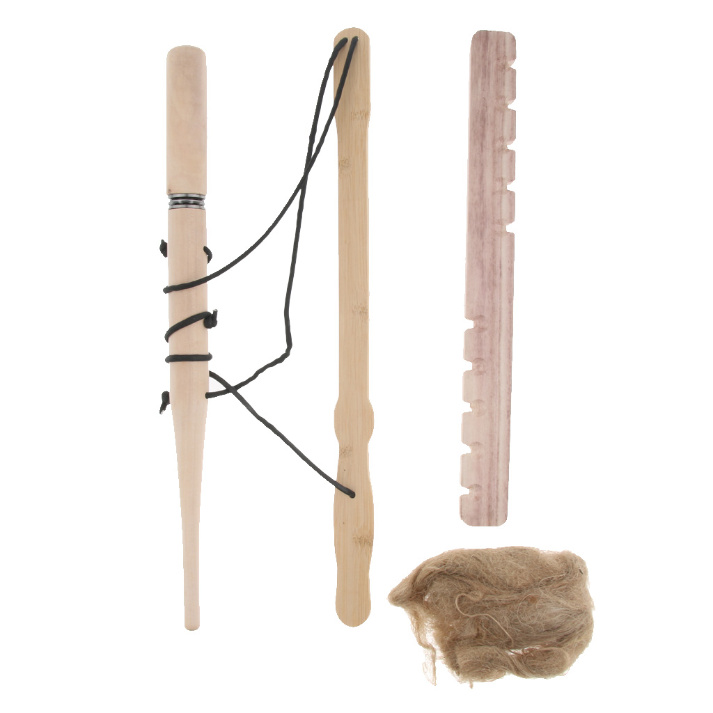 Outdoor Primitive  Wood Bow Drill Survival Friction