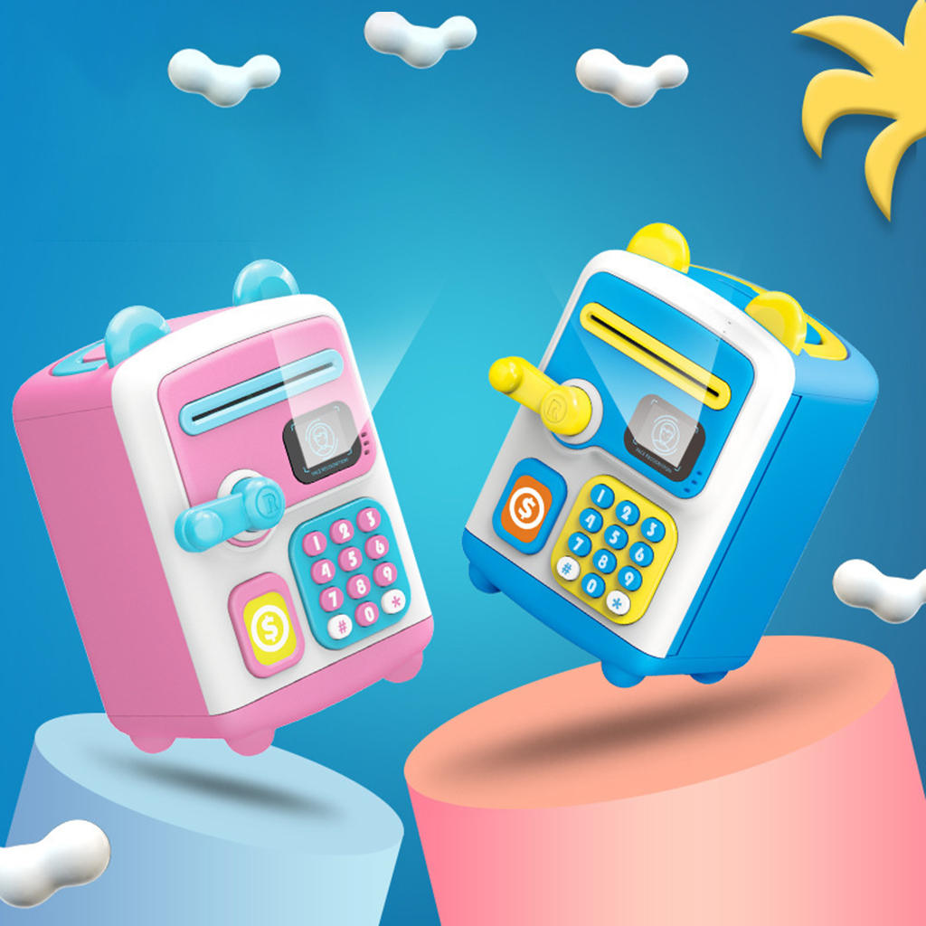 Novelty ATM Money Bank Toy Funny ATM Saving Bank Toy for Kids Gifts Holiday Gifts