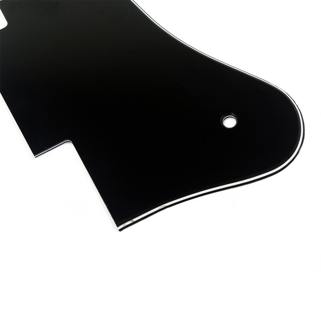 3-ply Plastic Pickguard Protector for  ES-335 Guitar Accessory Black