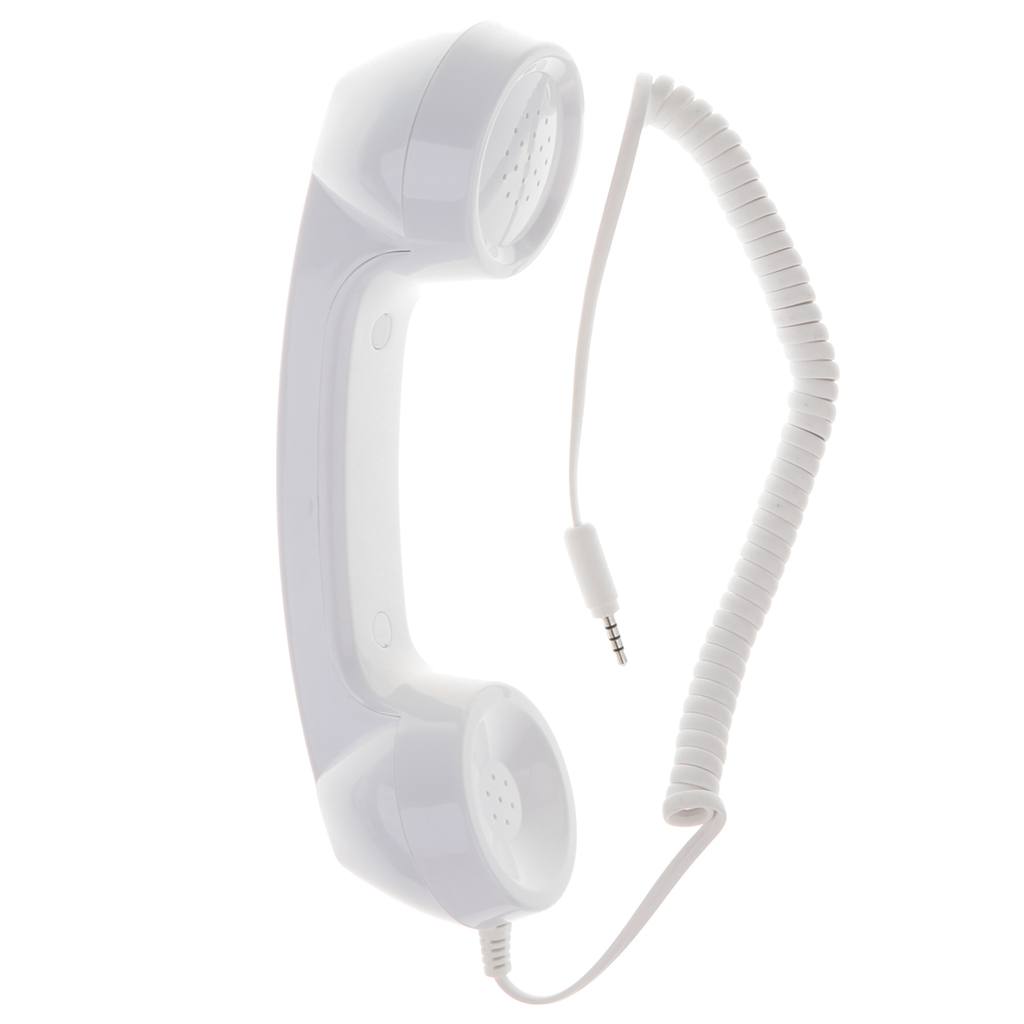 Radiation Protection 3.5mm Retro Telephone Cell Phone Handset Receiver