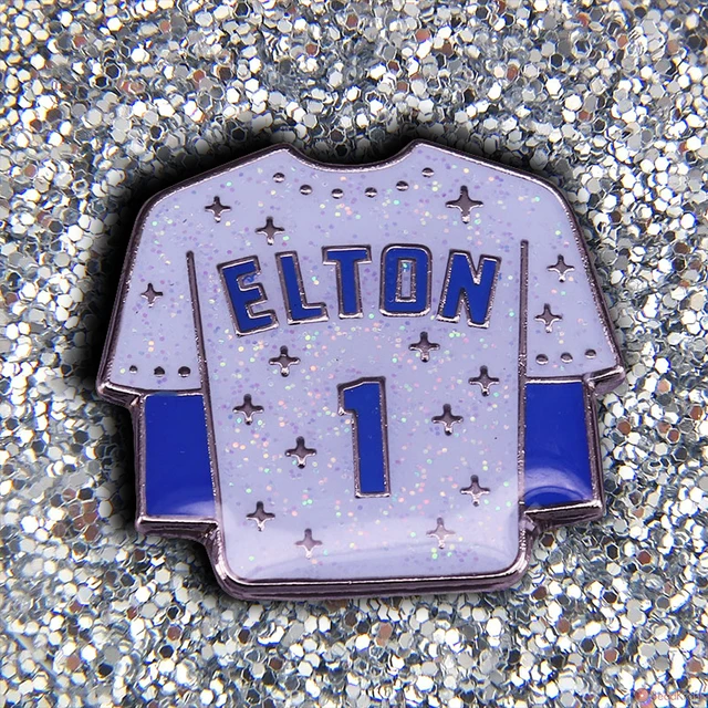 Blue Number 42 Honoring Baseballs Barrier Breaker Enamel Pin Button Badge Jackie Robinson Day