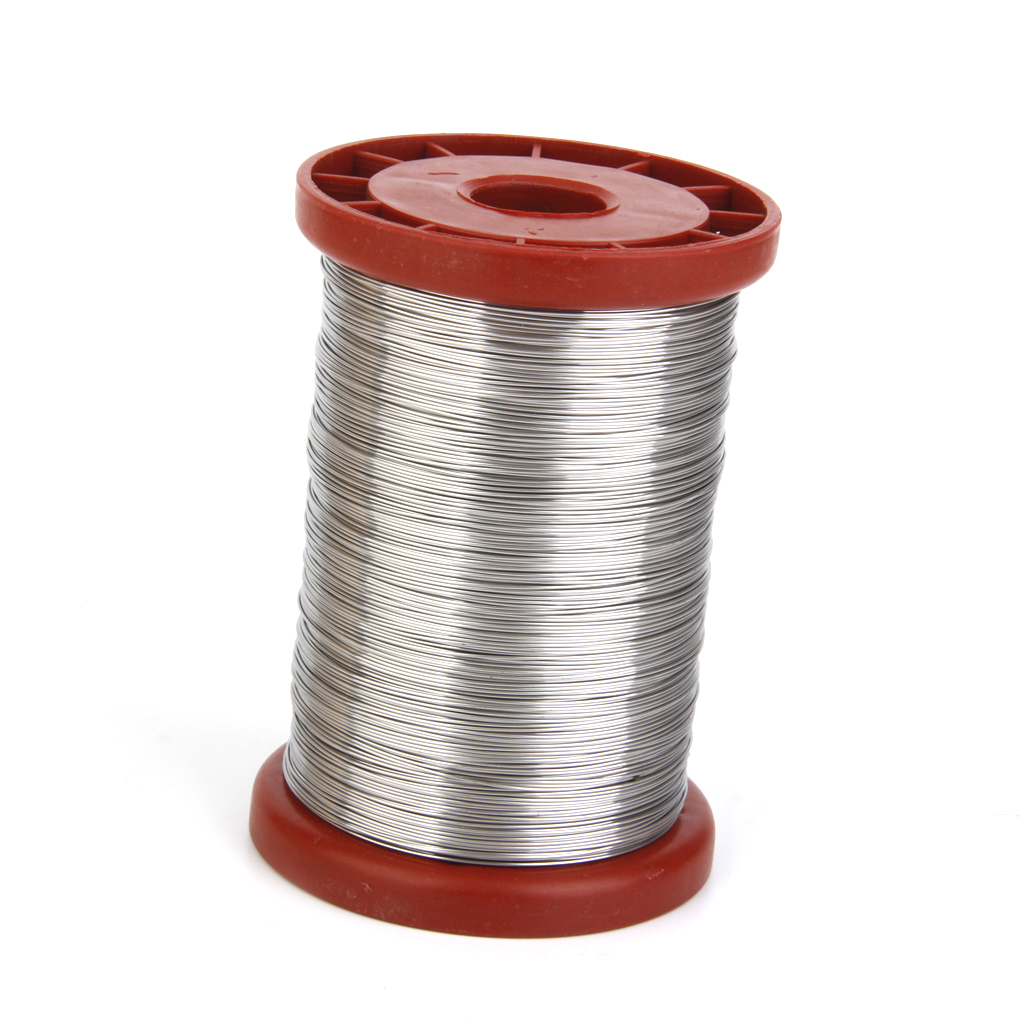 Roll 0.5mm 500G Iron Wire / Stainless Steel for Beehive Frames Honeycomb Frame