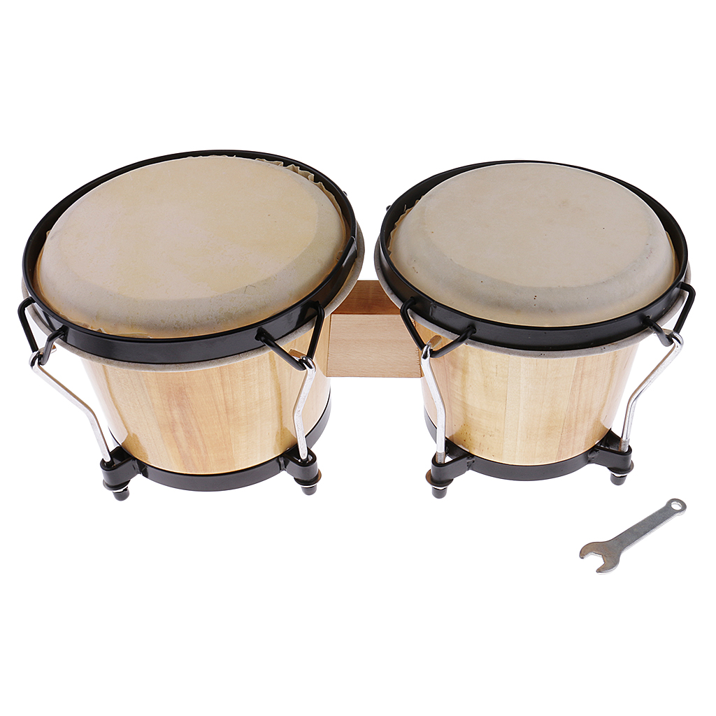 Orff Bongo Drum African Drum Percussion Instruments for Band Students Performances