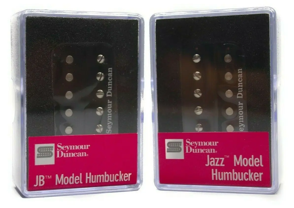 Seymour Duncan SH-2n Jazz & SH-4 JB Hot Rodded Humbucker Set Black 
