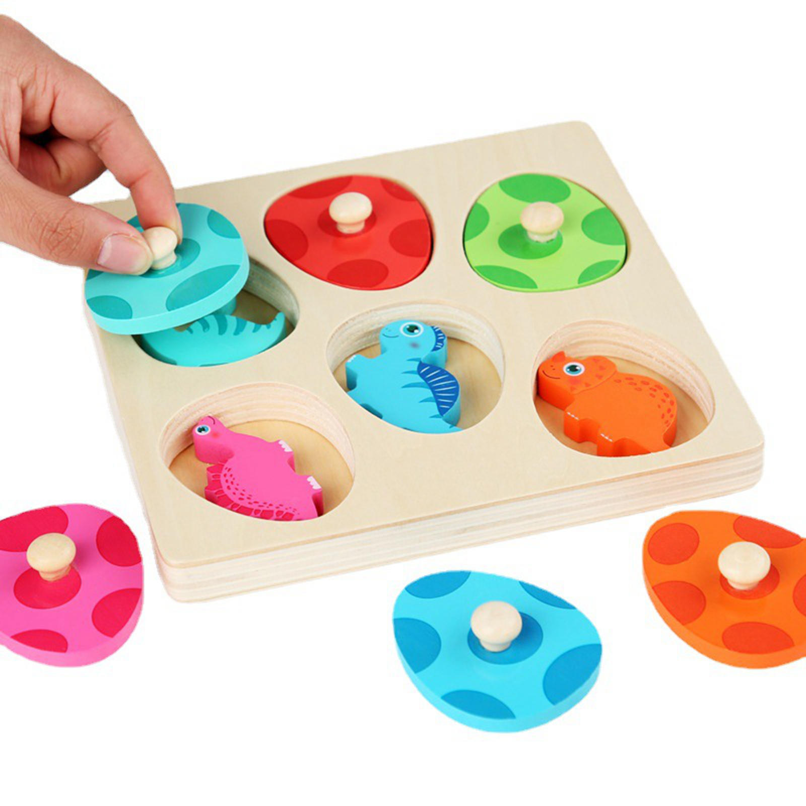 Jigsaw Puzzles Dinosaur Egg Kids Toys Puzzle Educational Montessori Toys for Kids Preschool