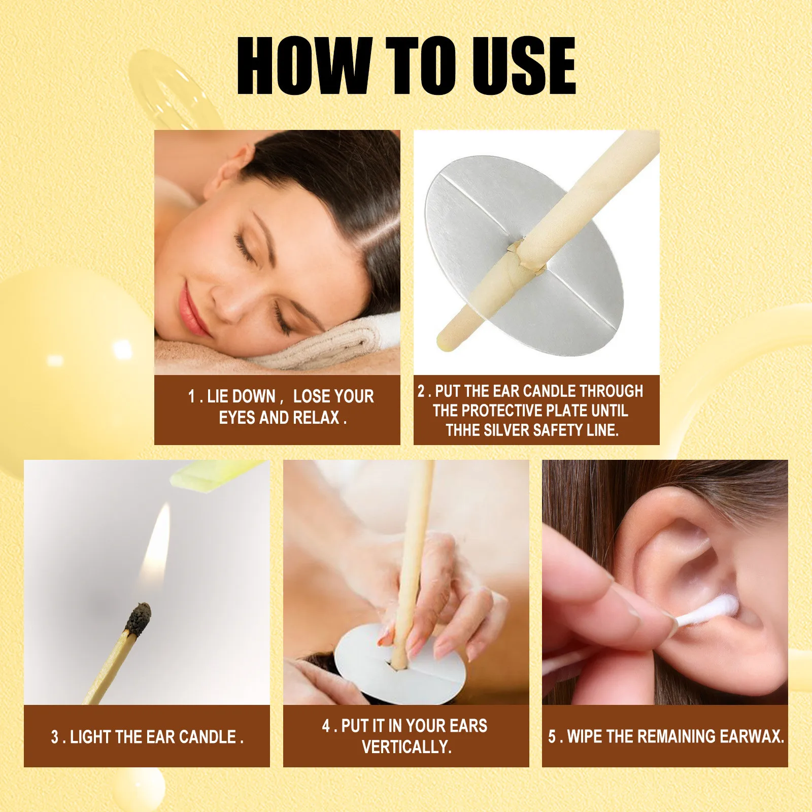 Ear Candles Ear Wax Removers Ear Cleaners Aromatherapy Ear Candling  Relaxing With Plug Ear Candling Cone Candle Relaxation|Candles| - AliExpress
