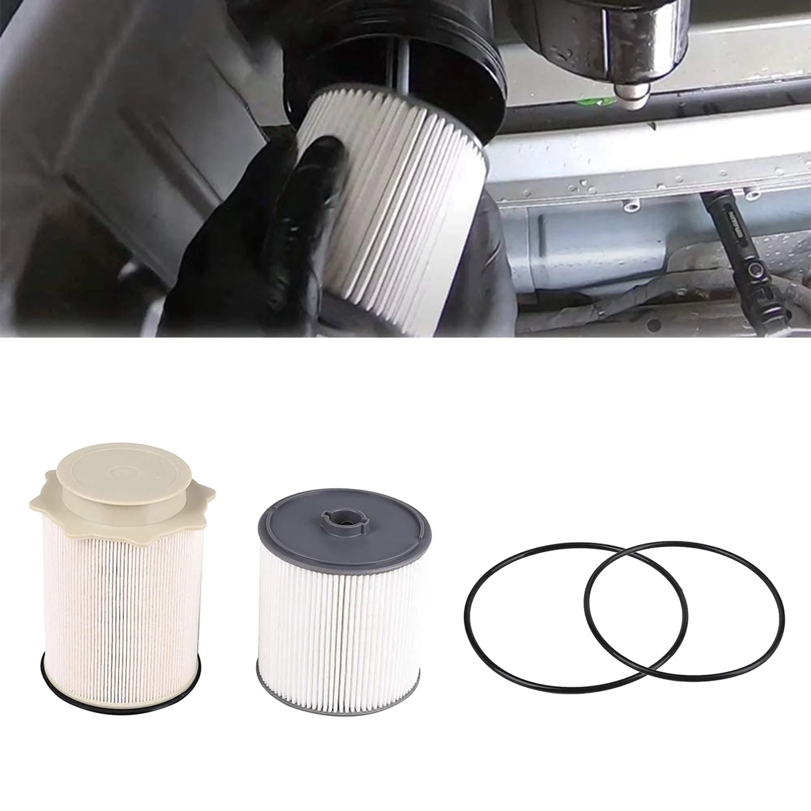 Oil Filter Water Separator Set 68436631AA for Ram 2500 2021 6.7L Engines Replacement Parts