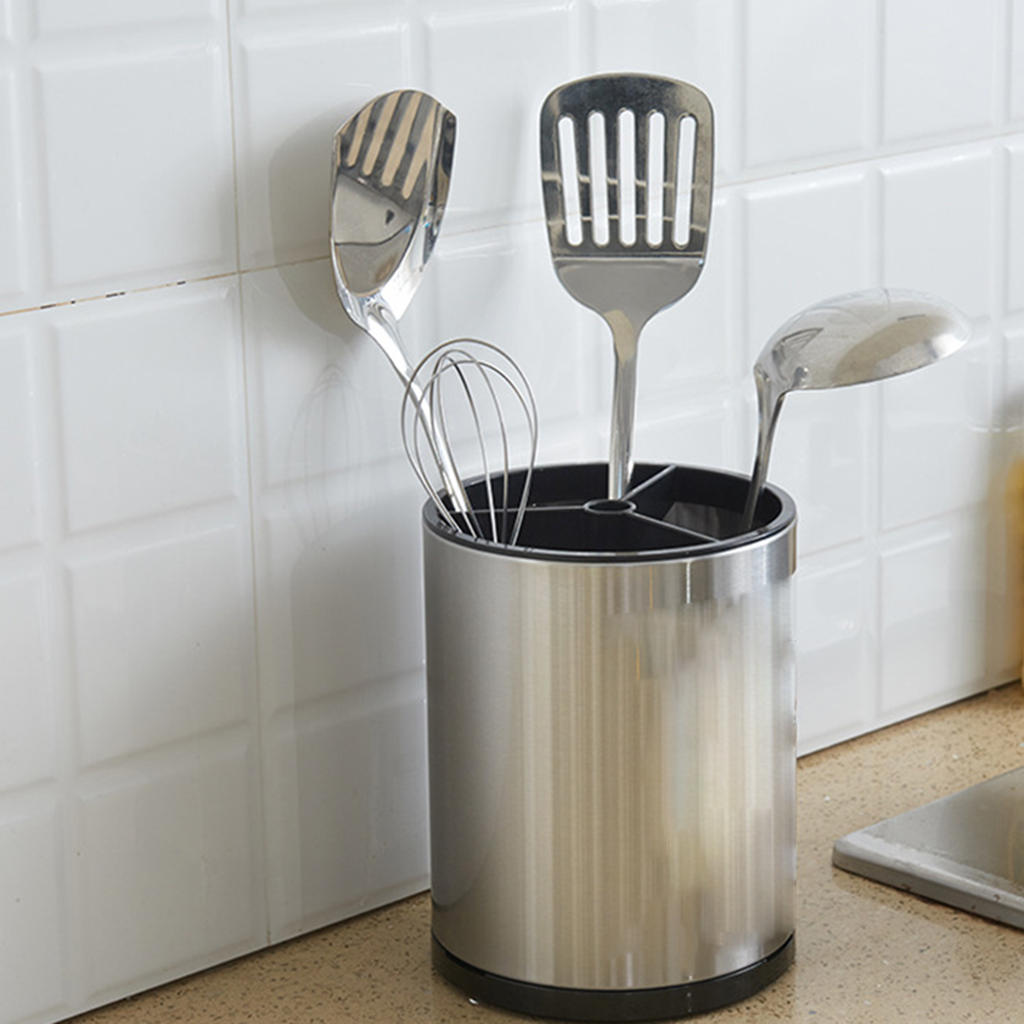 Spatula Cutlery Holder Utensil Caddy Flatware Organizer Divider for Non-Silp