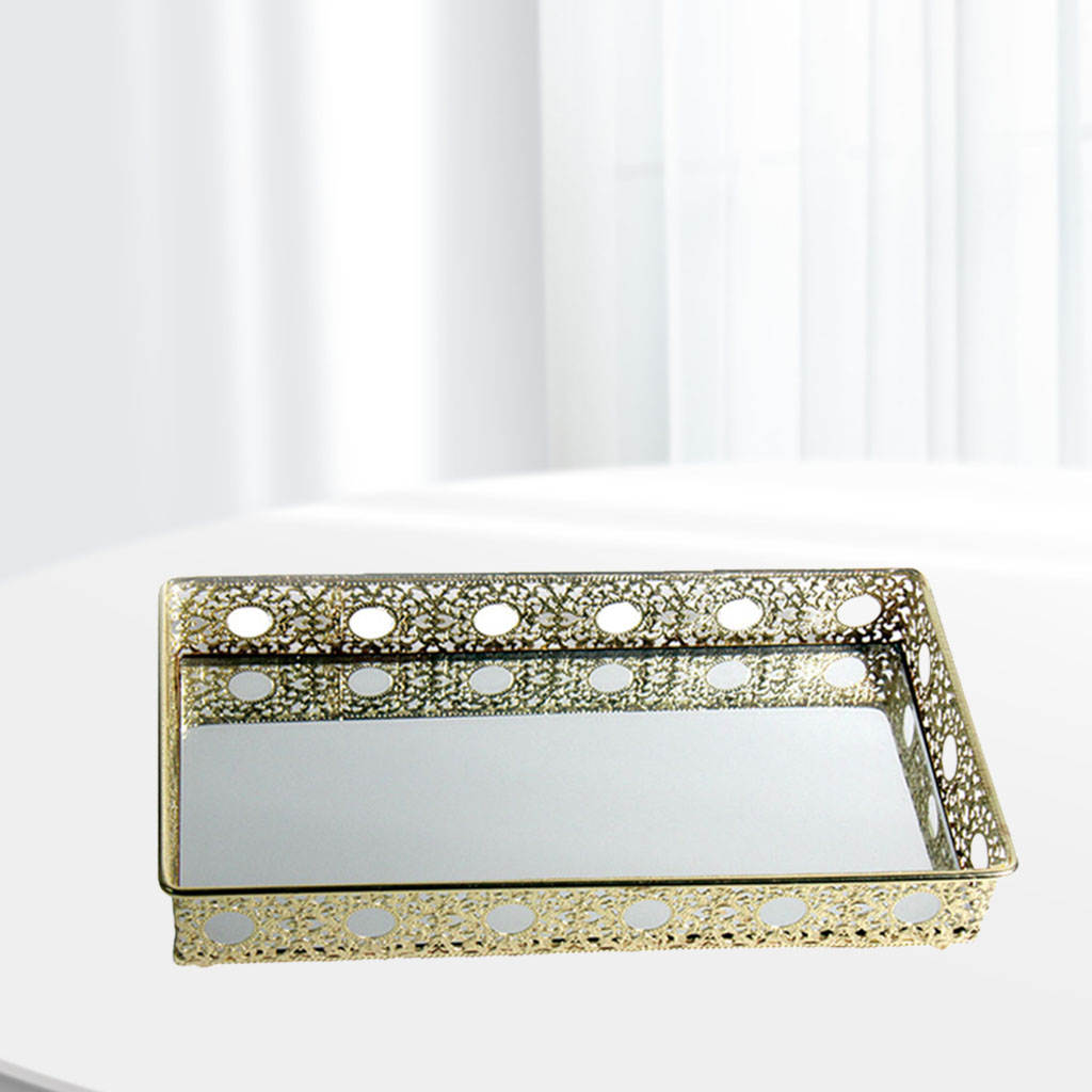 Nordic Jewelry Dish Tray Holder Plate Decor for Makeup Earring Kitchen Party Dresser