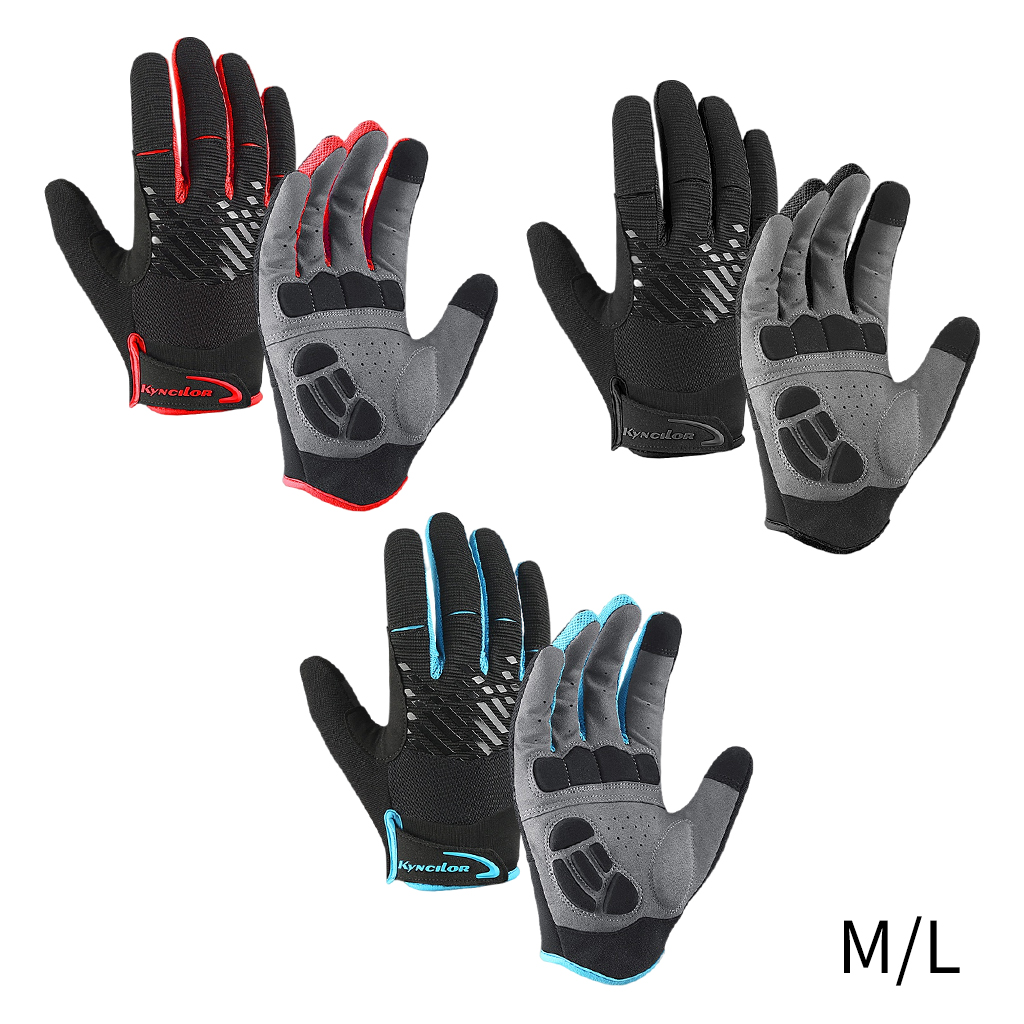 Bicycle Wrist Support Padded Gloves MTB 