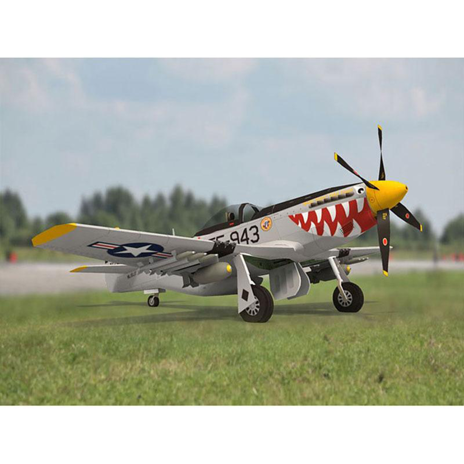 1:33 Scale 3D Fighter Model Assemble Kit Aircraft DIY Living Room Ornament