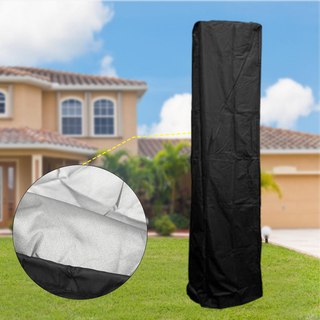 Oxford Cloth Dust Cover 221x53x61cm Heater Cover Furniture Cover Furniture Protector for Outside Outdoor Indoor Patio Garden