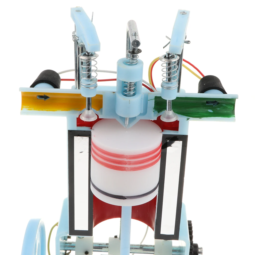 Mini  Engine Model 4 Stroke Gasoline Engine Model Toy - Demonstrate Engine Working Principle