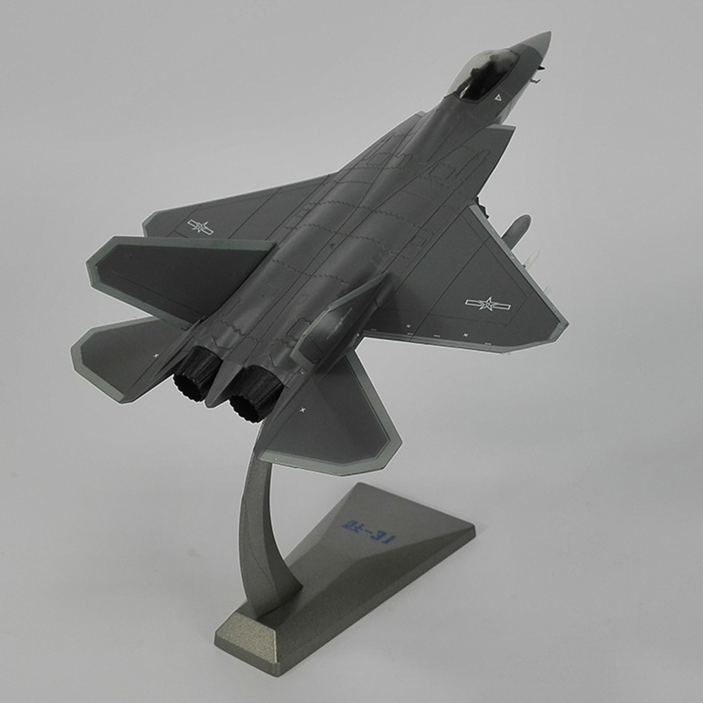 1:72 J-31 Aircraft Fighter Plane Diecast Model Table Decoration Collections