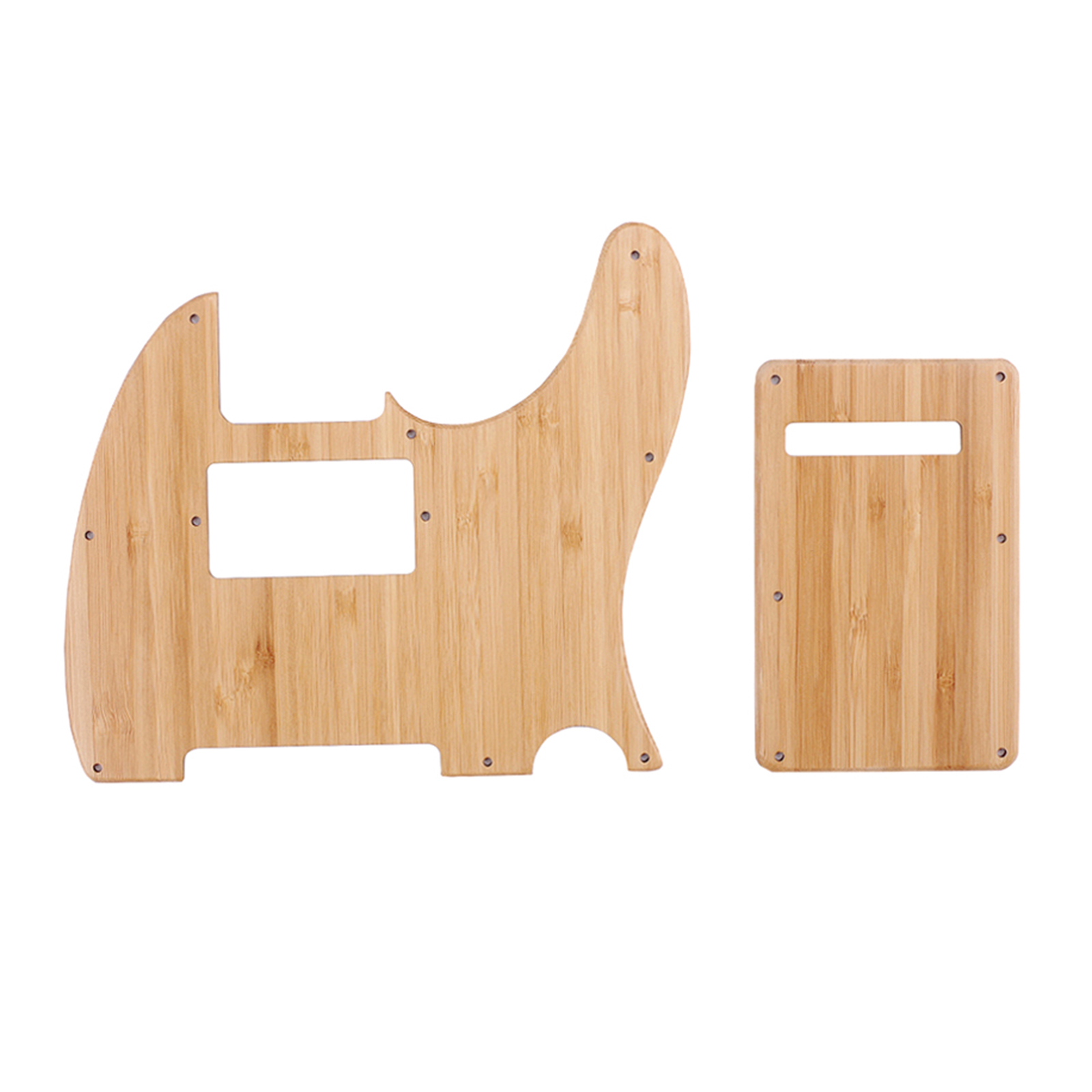 10-Hole 1ply Electric Guitar Pickguard Scratch Plate Back Plate for TL Style Electric Guitar Instrument Parts Accessory Luthier