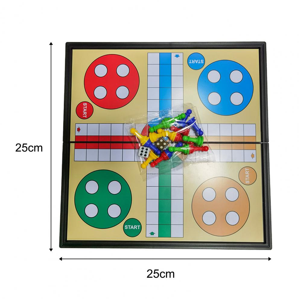 Title 2, Utile tavola Ludo stabile 5 in 1 durevole multi...