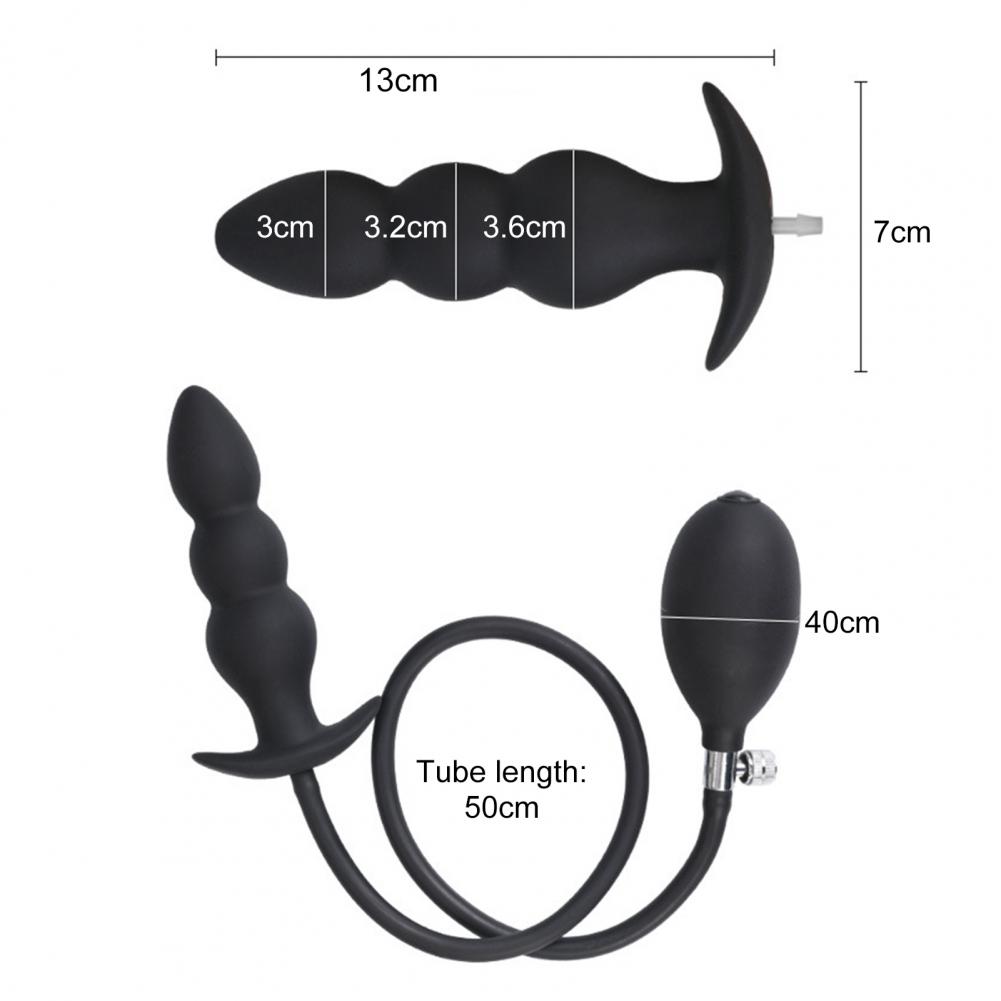 Надувная Анальная пробка, имитация пениса с глубокой вставкой, надувная  Анальная пробка, секс-игрушки для мужчин | AliExpress