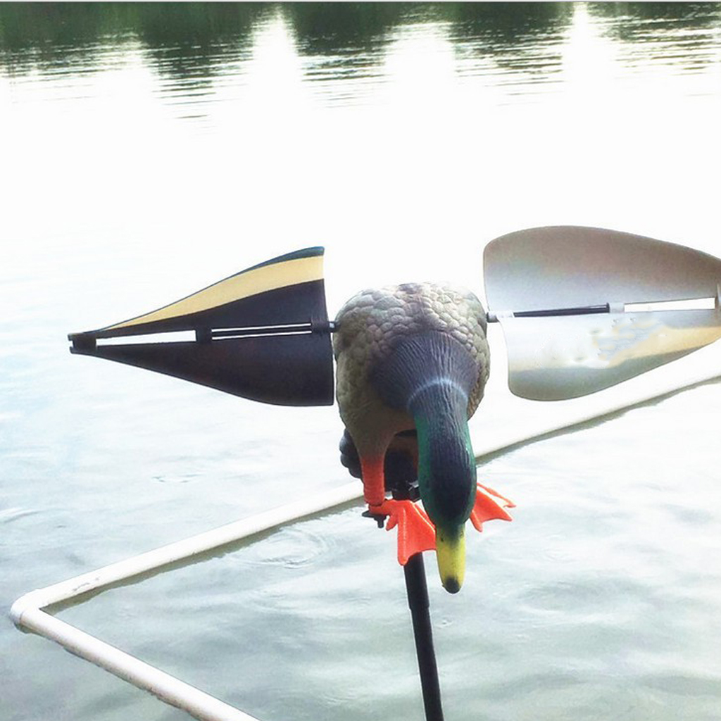 Wind Duck Decoy Outdoor   Wing Mallard Flying Duck Decoy for Hunting Garden