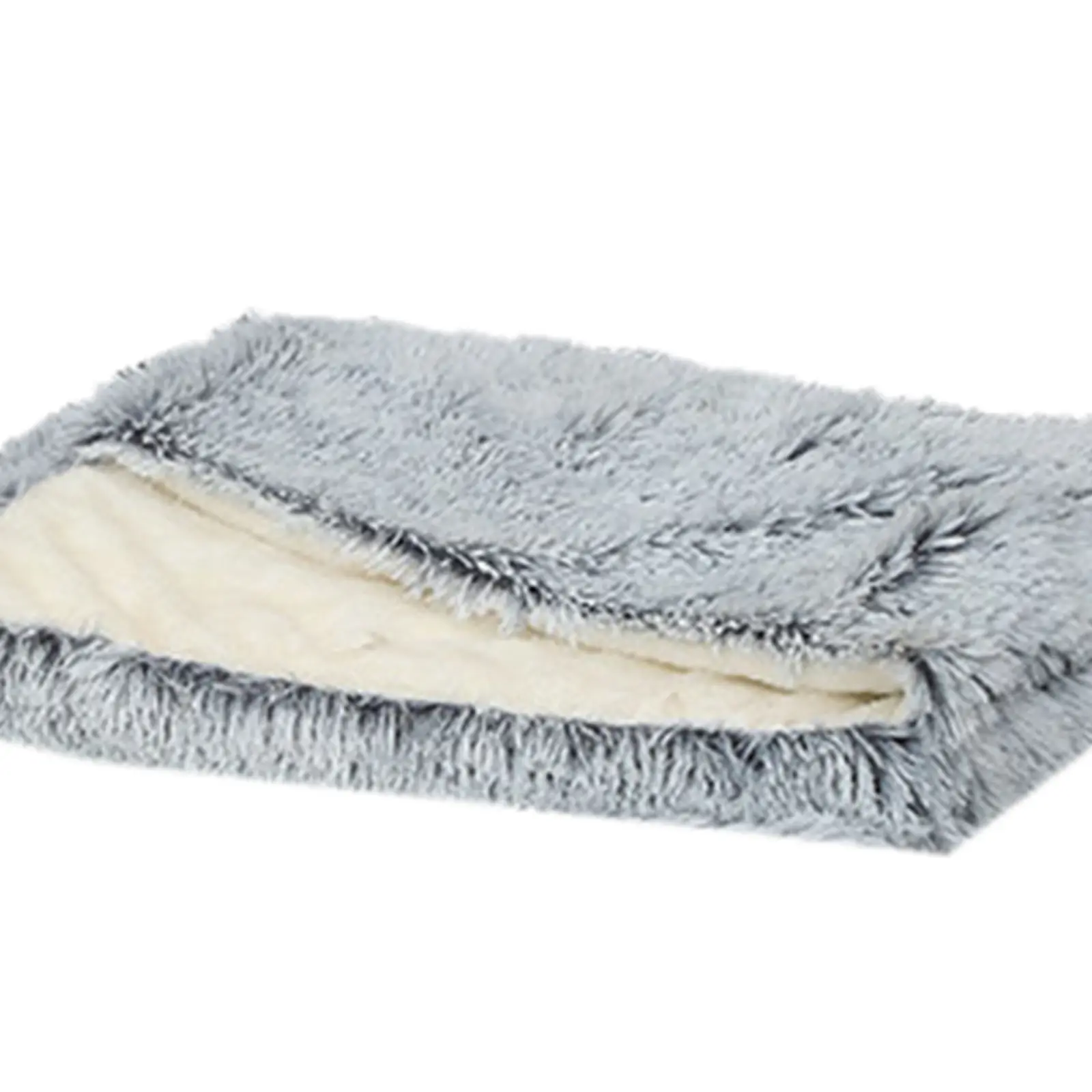 Arctic Velvet Cats Dogs Bed Soft Warm Cushion Anti-Slip Hooded 2 in 1 Puppy Calming Pet Bed Super Soft