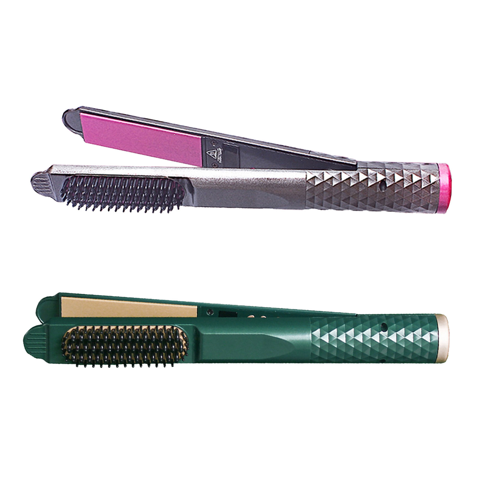 Straight Hair Artifact Curling Iron Electric Three-in-One convenient Professional Comb Dry Wet Adjustable 60W for Beauty Shop