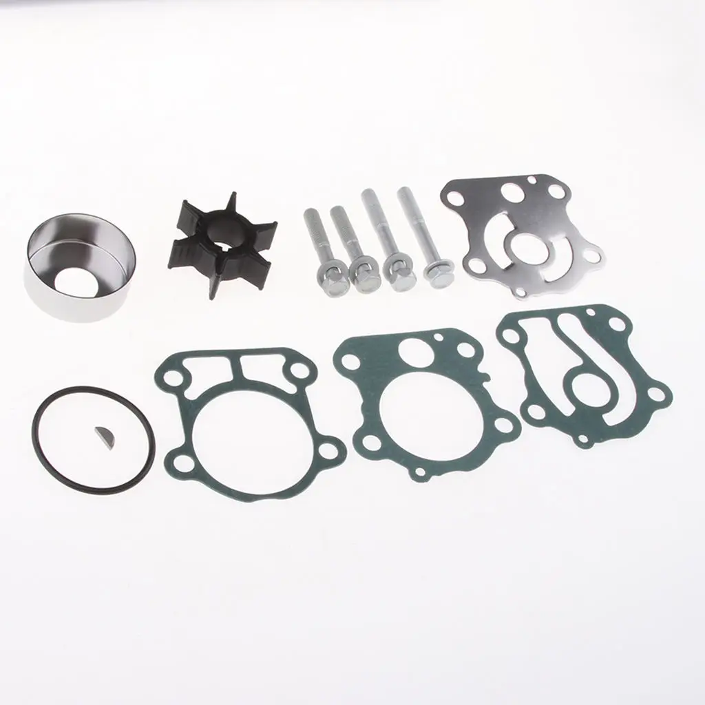 Water Pump Impeller Kit Rebuild Set 6H3-W0078-A0 Replacement for Yamaha Outboard