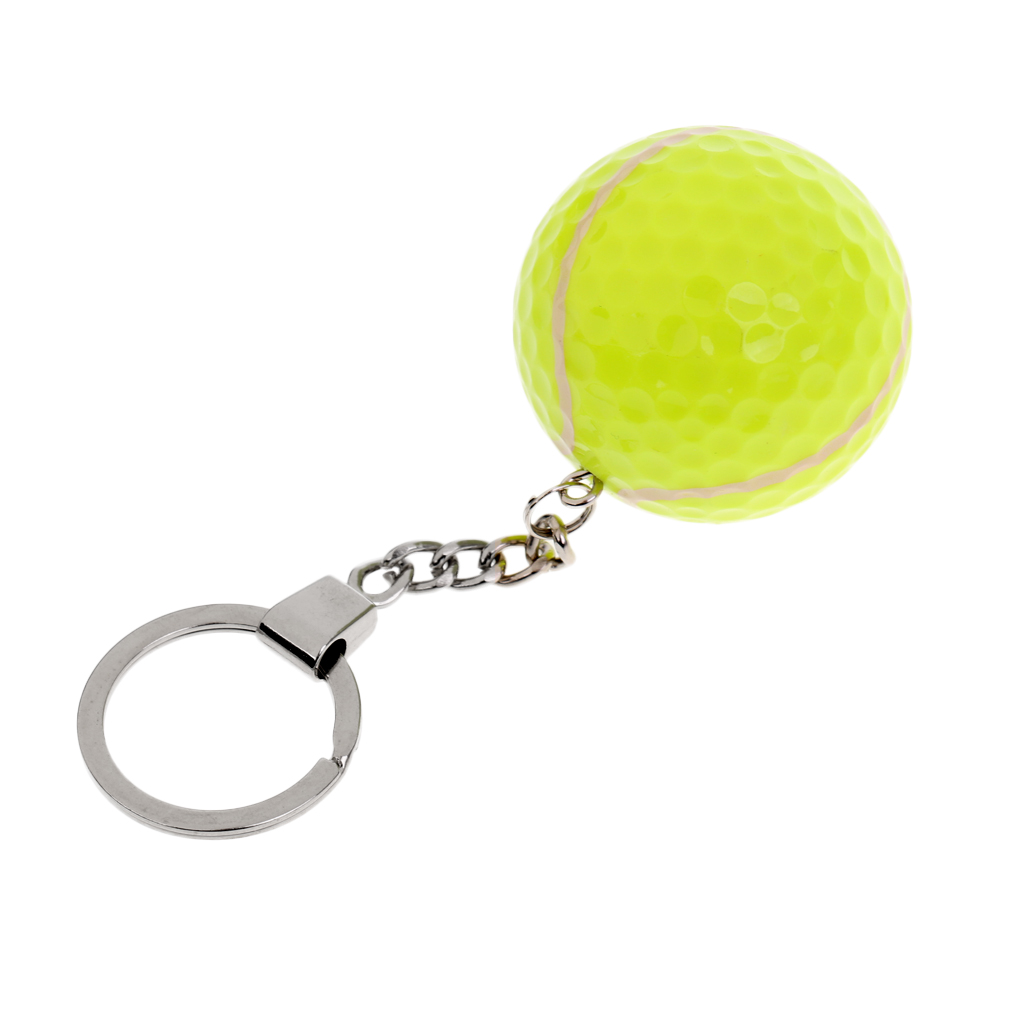 Lightweight Portable Golf Ball Key Chain Golf Key Ring Cute Purse Bag Pendant Decoration Golf Accessories