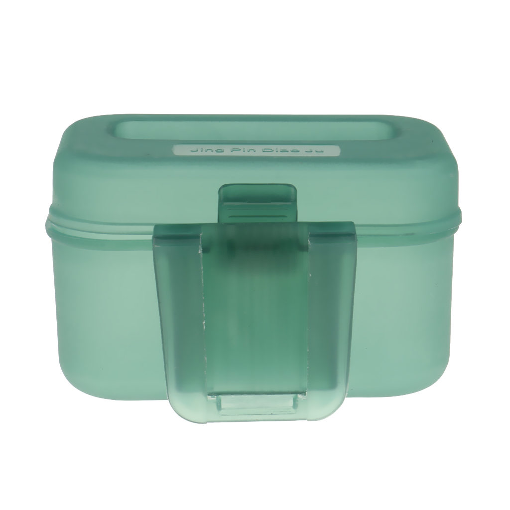 Earthworms Live Baits Plastic Storage Carrying Bag Clip on Fishing Tackle Box