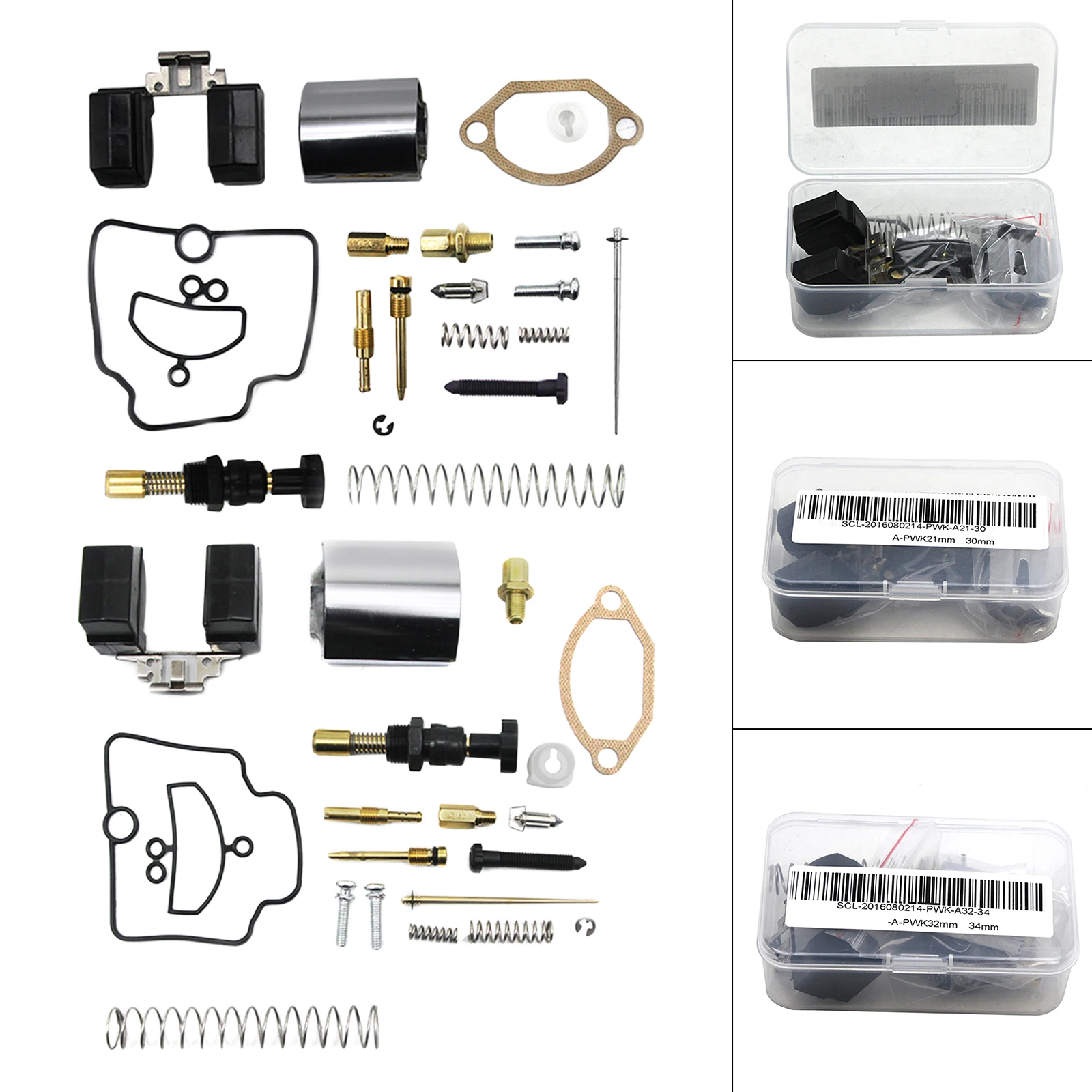 1 Set Motorcycle Carburetor Repairing Kits for PWK 24 26 28 30 32 34 36 38 40 mm KOSO OKO Mikuni