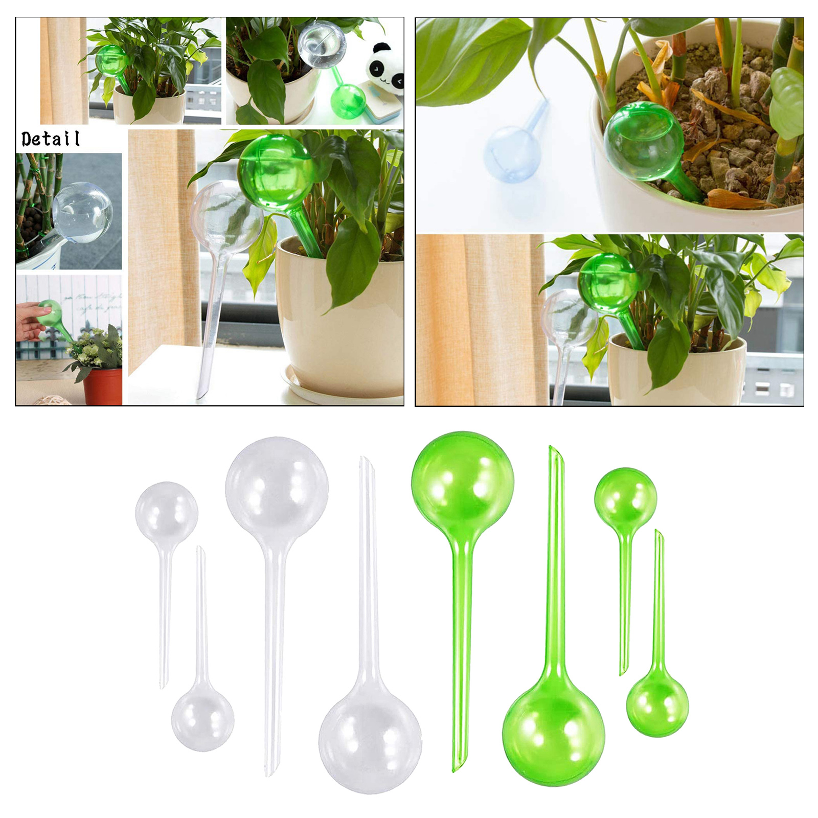 Plant Self Watering Bulbs, 8cm L Size, Globes For Holiday Watering,self