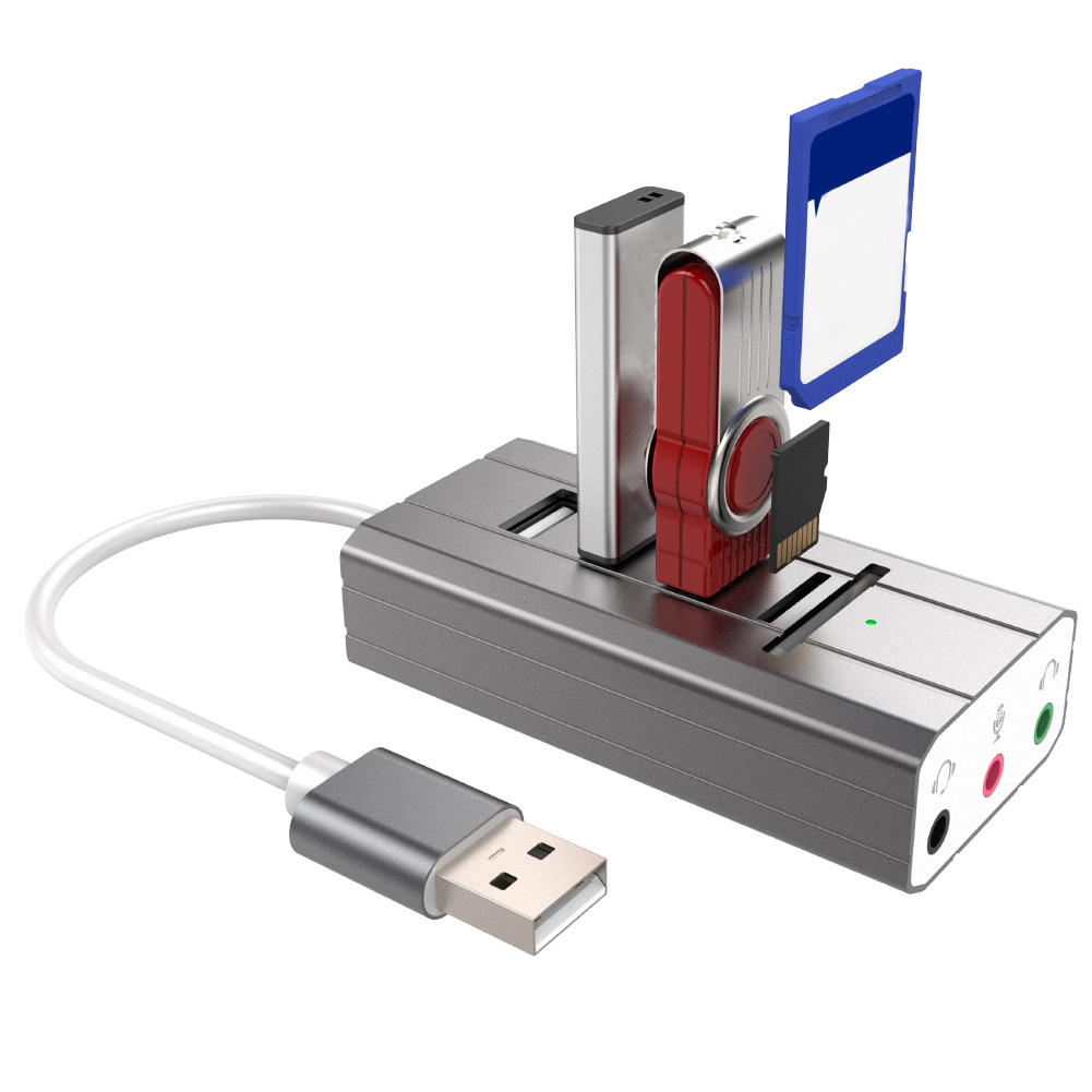 2021 Hubs Compact Converter Exterior Sound Card