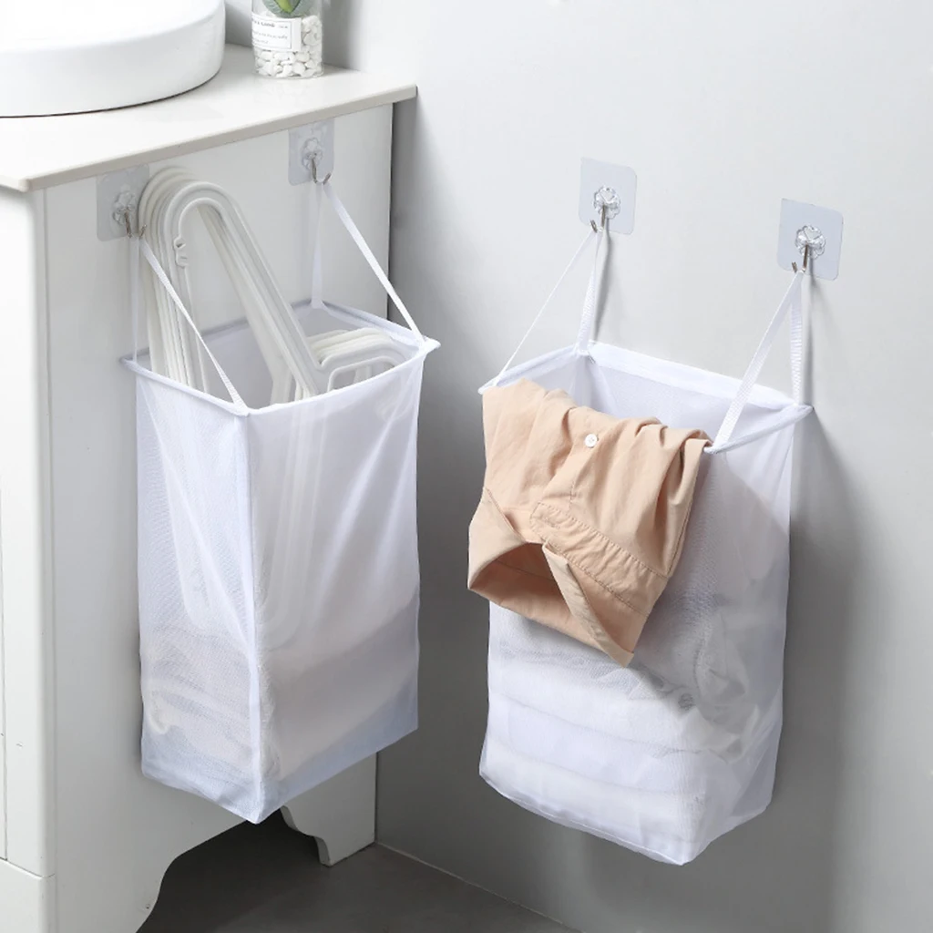 Laundry Basket Clothes Hamper Storage Barrel Bucket Storage Bag Washing