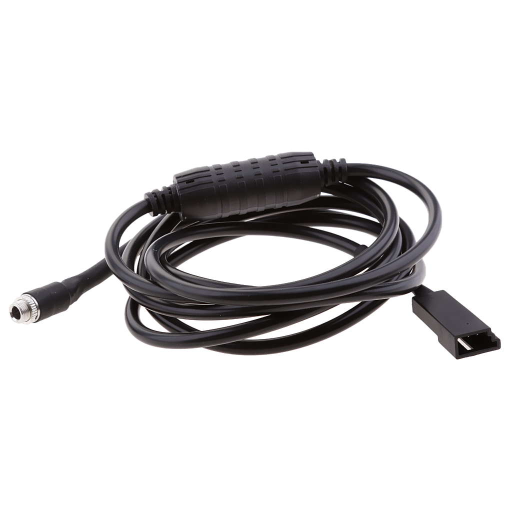 Car Auxiliary Input Female Socket Audio Cable for  E46 E39 E53 16: 9 CD Player