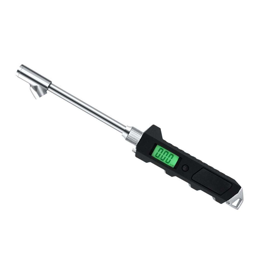 Heavy Duty Digital Tire Pressure Gauge 0-230 PSI Stainless Steel Dual Head